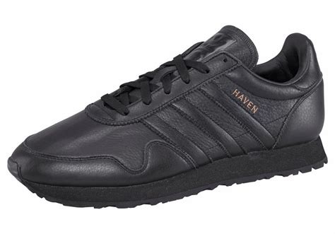 adidas sportschuhe herren schwarz leder|adidas sneaker.